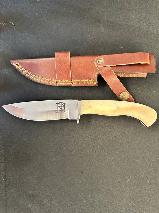 HLO Skinning Knife - Bone